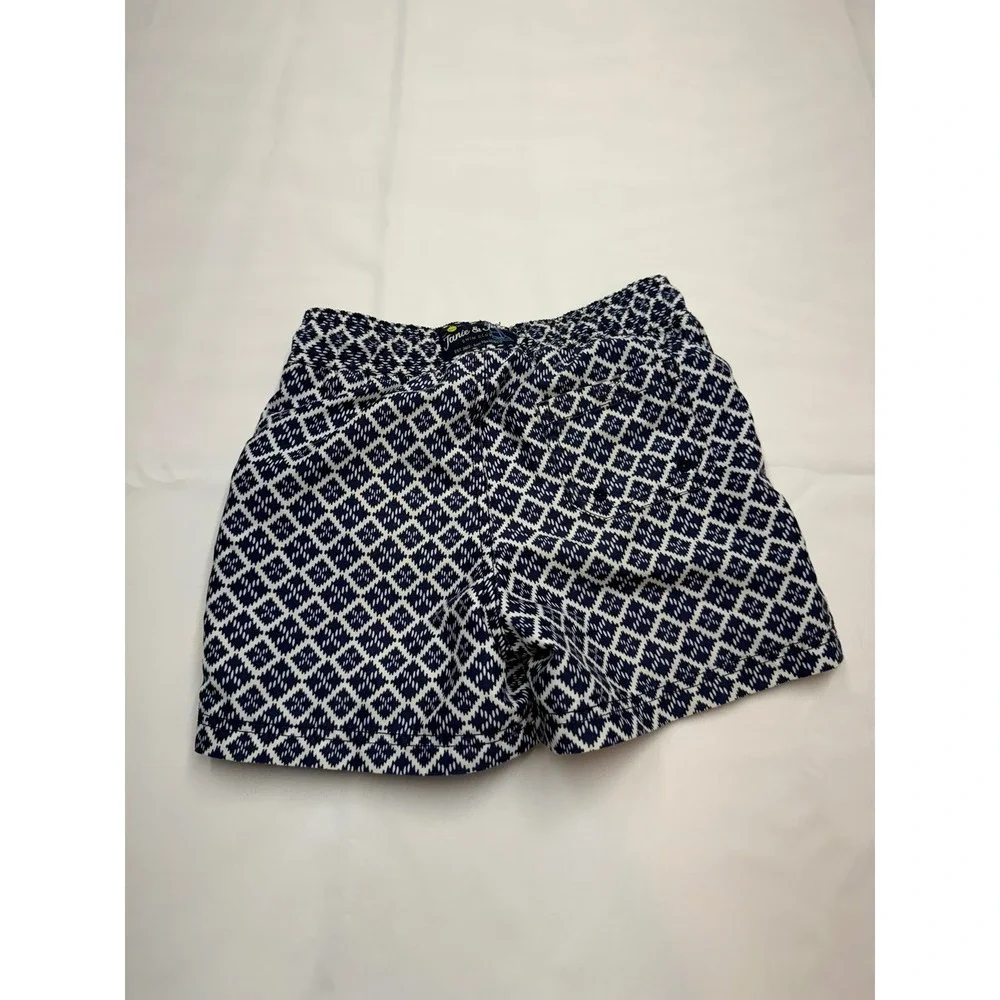 JANIE & JACK CAT & JACK Boys 5 2pc Swim Trunk Bundle Mesh Lined Blue Floral EE18